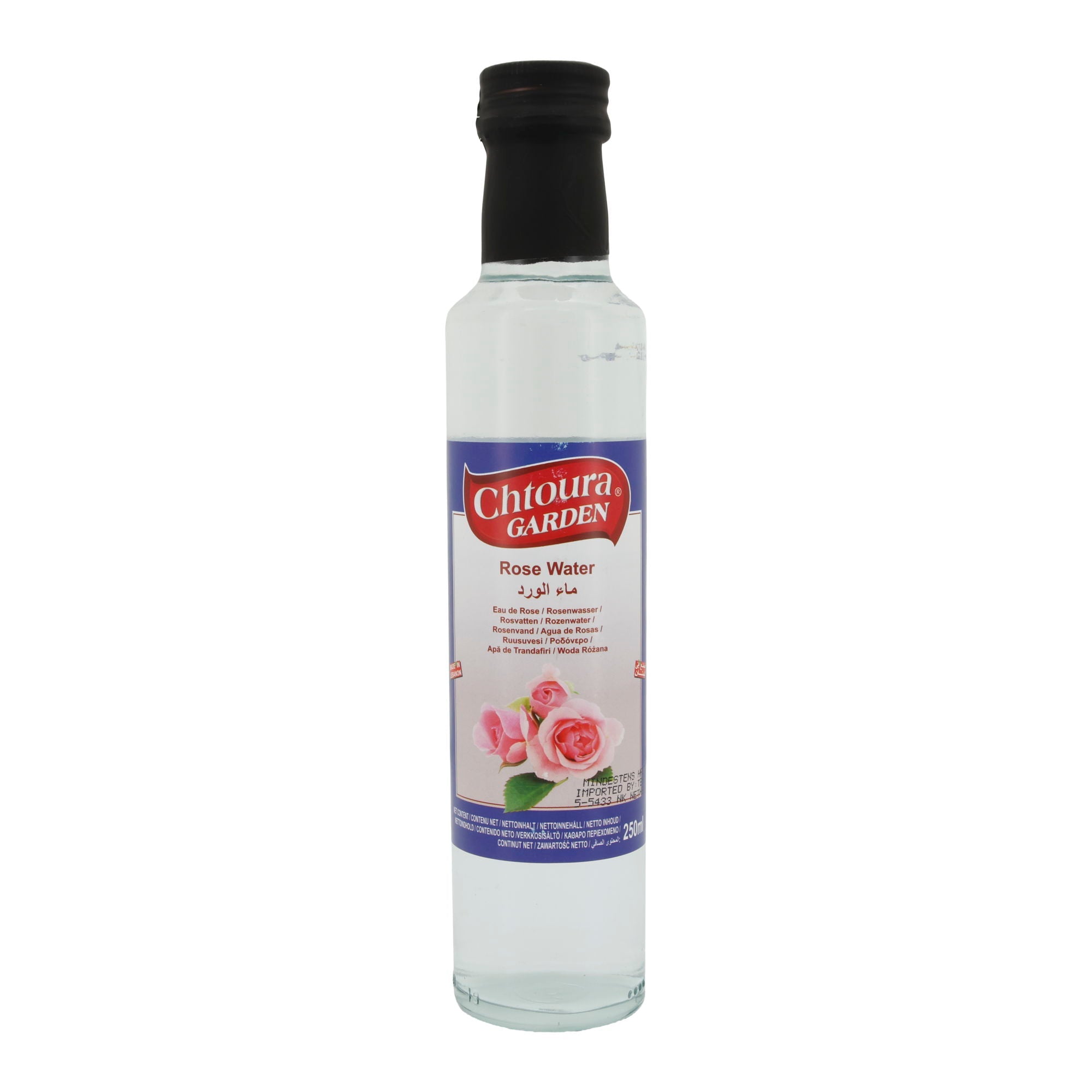 Aromastoff Chtoura Garden | Aroma Rosenwasser | Natürlich und vielseitig einsetzbar | 250 ml CHTOURA GARDEN
